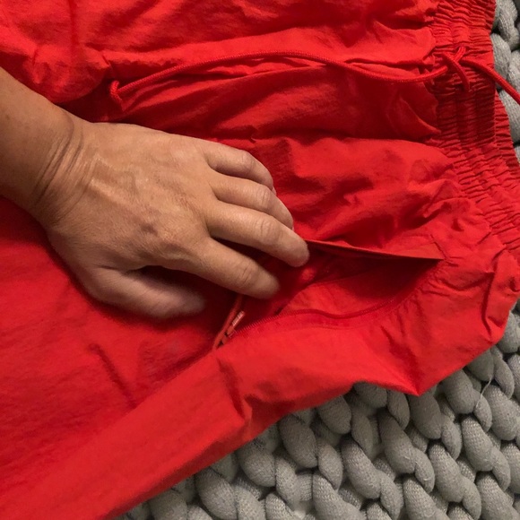 Red Adidas swish pants! Vintage style, never been worn, super cute and trendy! - Picture 7 of 14